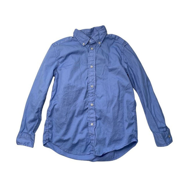 Ralph Lauren Blue Long Sleeve Button Down Shirt - Size 7 - Bounce Mkt