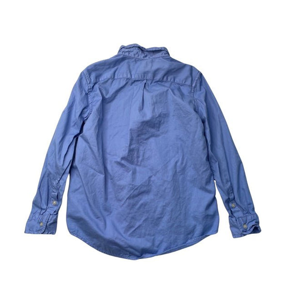 Ralph Lauren Blue Long Sleeve Button Down Shirt - Size 7 - Bounce Mkt