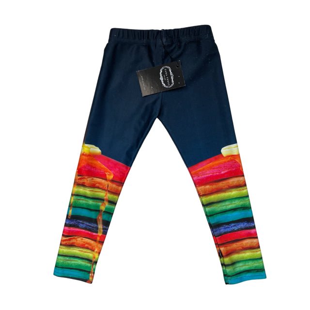 Terez Navy Rainbow Pancake Leggings with Tag - Size Small (2) - Bounce Mkt
