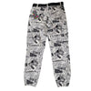 Urban Kids Ivory & Black Newsprint Cargo Belted Pants with Tags - Size M 10-12 - Bounce Mkt