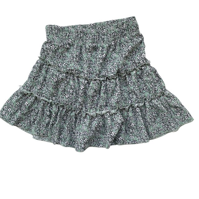 Zara Green Floral Skort Skirt - Size 10 - Bounce Mkt