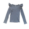 Zara Light Blue Ribbed Shirt - Size 8-9 - Bounce Mkt